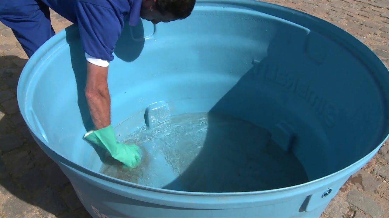 Como limpar e desinfetar sua caixa d'água